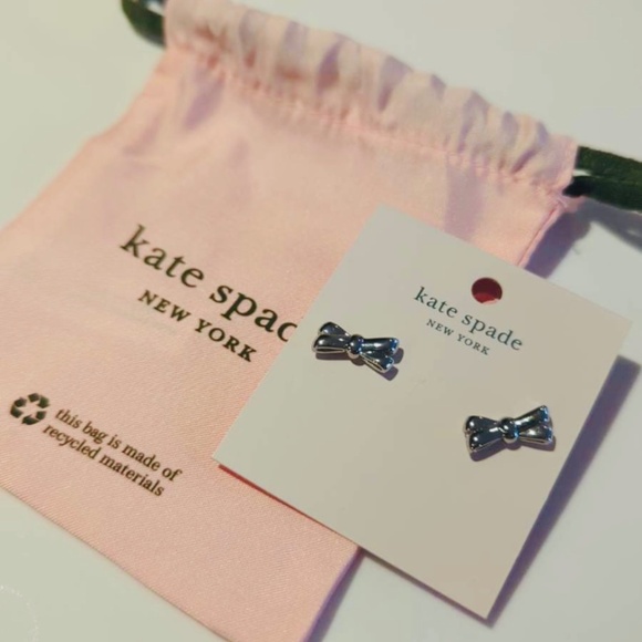 Kate Spade New York Double Bow - Silver - Picture 4 of 6